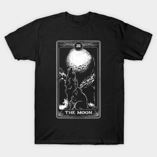 Wolf The Moon Tarrot T-Shirt